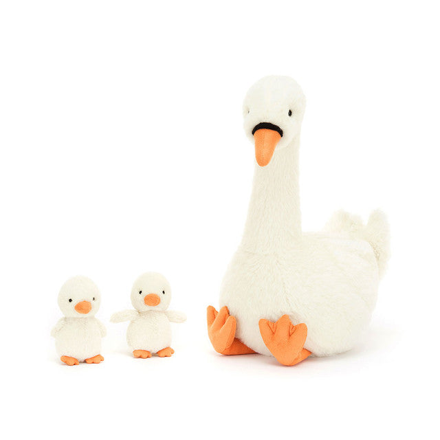 JellyCat Featherful Swan-JellyCat-Little Giant Kidz