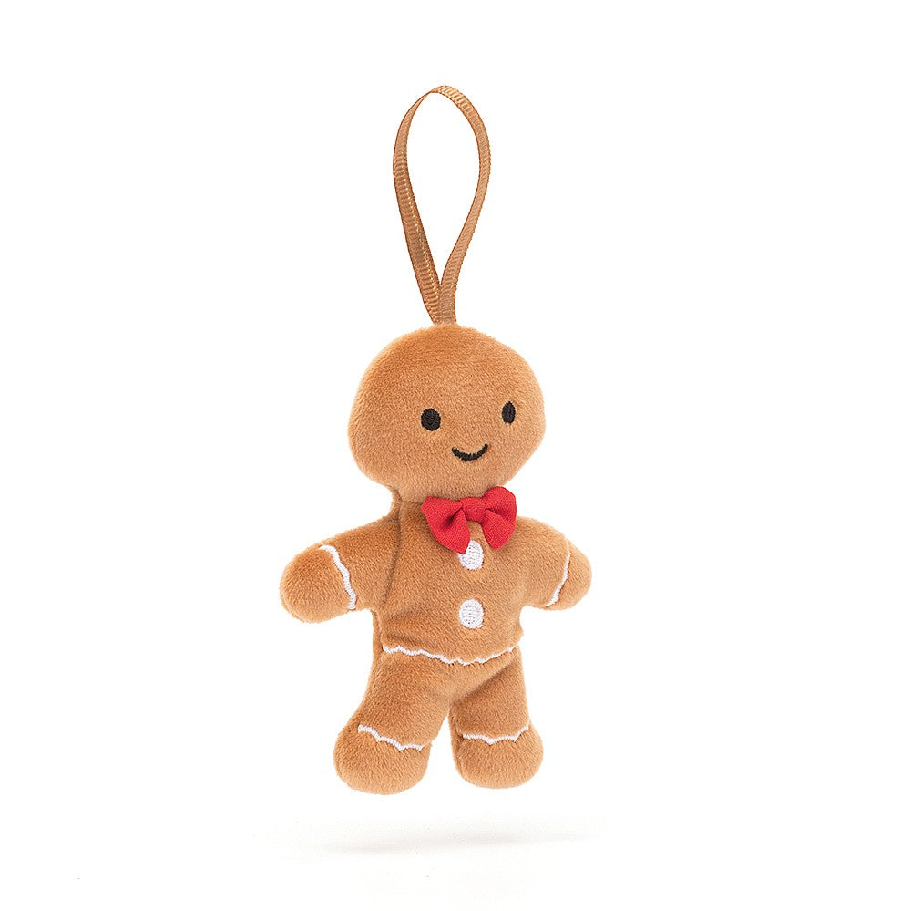 JellyCat Festive Folly Gingerbread Fred-JellyCat-Little Giant Kidz