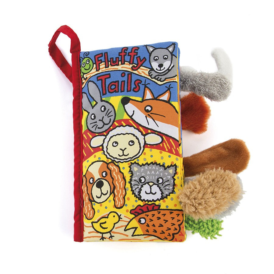 JellyCat Fluffy Tails Book-JellyCat-Little Giant Kidz