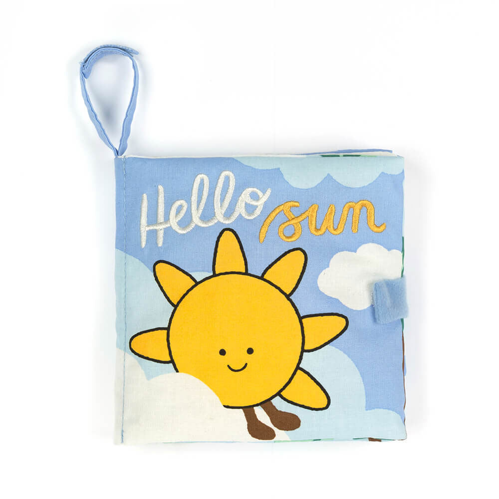 JellyCat Hello Sun Fabric Book-JellyCat-Little Giant Kidz