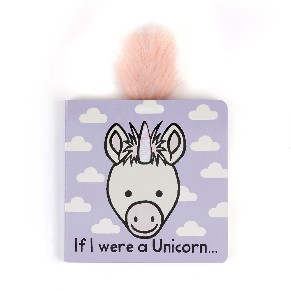 JellyCat If I Were A Unicorn Book (Purple)-JellyCat-Little Giant Kidz