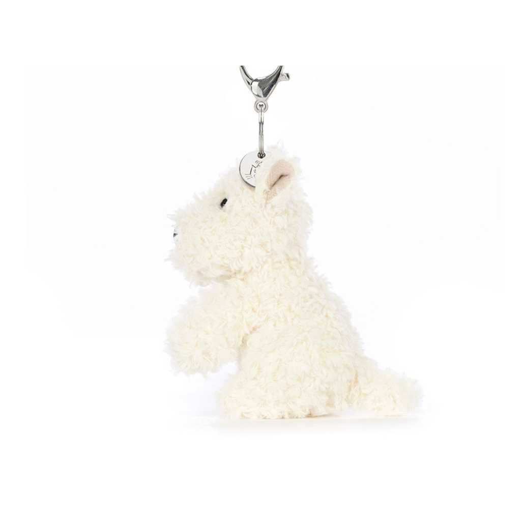 JellyCat Munro Scottie Dog Bag Charm-JellyCat-Little Giant Kidz