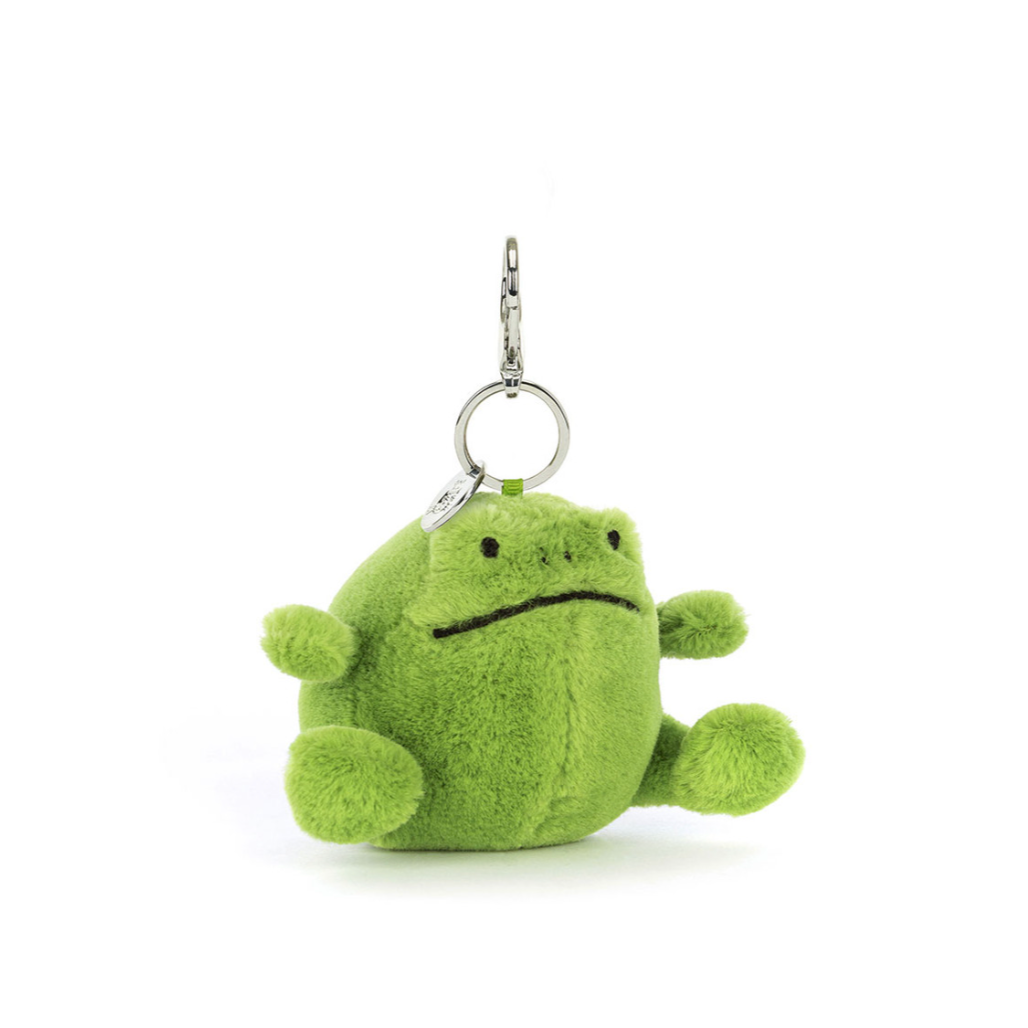 JellyCat Ricky Rain Frog Bag Charm-JellyCat-Little Giant Kidz