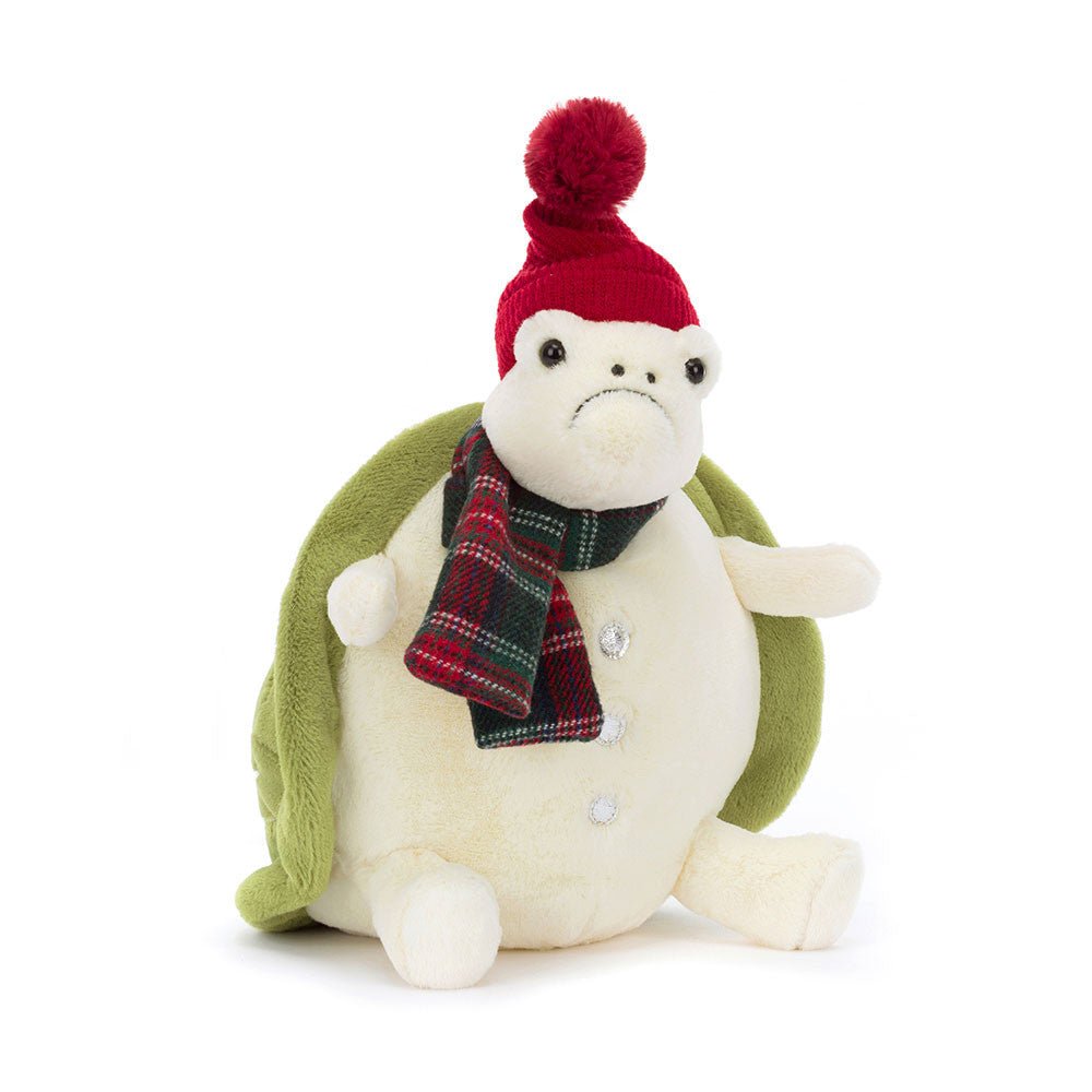 JellyCat Snowman Timmy Turtle-JellyCat-Little Giant Kidz