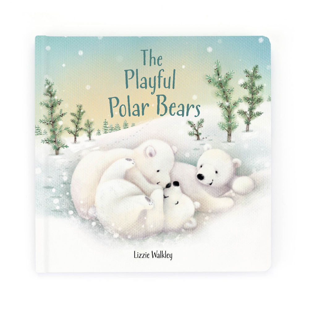 JellyCat The Playful Polar Bears Book-JellyCat-Little Giant Kidz