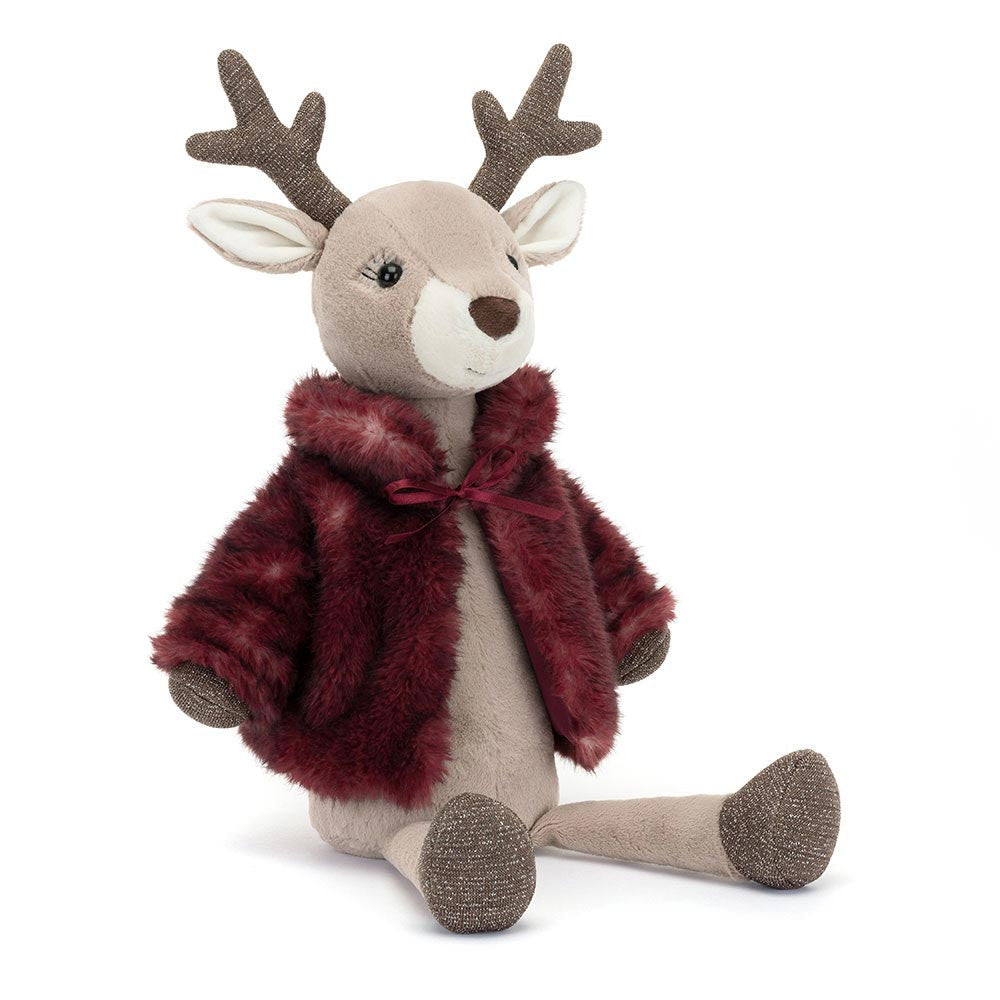 JellyCat Vivien Reindeer-JellyCat-Little Giant Kidz