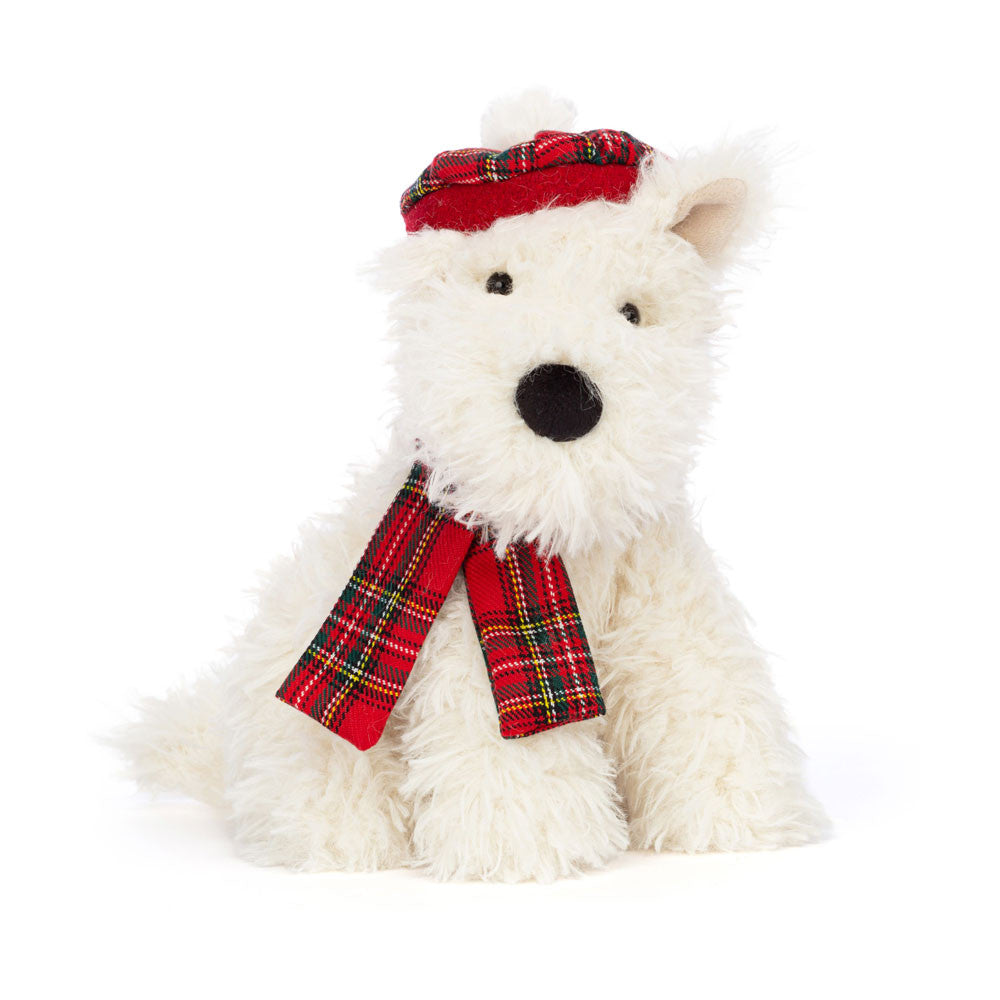 JellyCat Winter Warmer Munro Scottie Dog-JellyCat-Little Giant Kidz