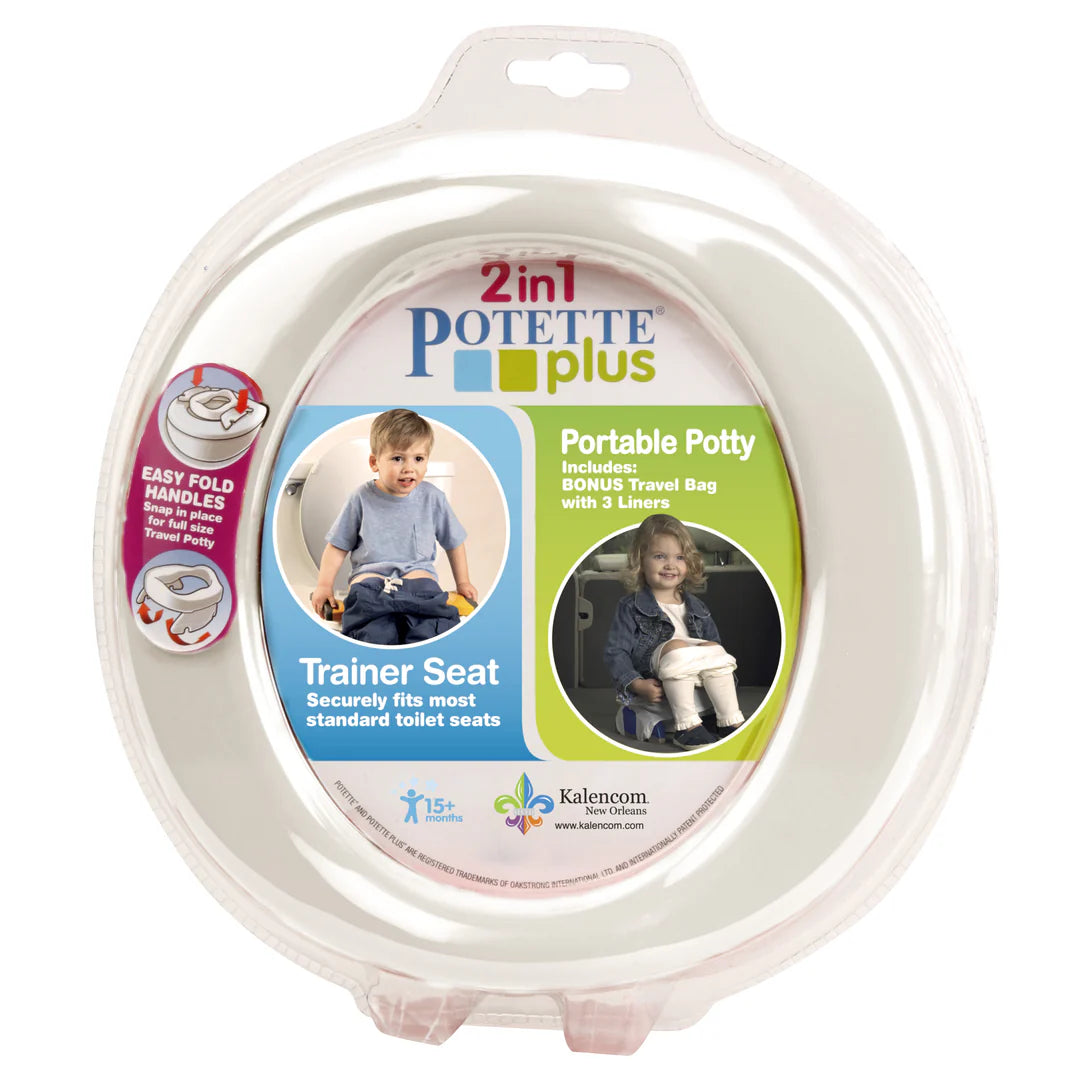 Kalencom 2-in-1 Potette Plus - White-KALENCOM-Little Giant Kidz