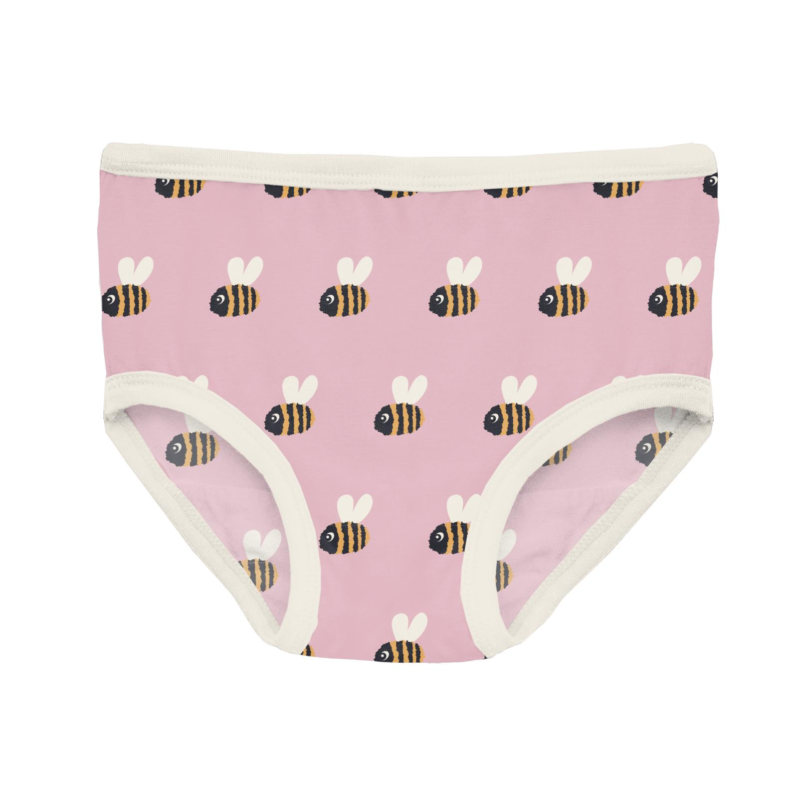 Kickee Pants Cake Pop Baby Bumblebee Print Girl's Underwear-Kickee Pants-Little Giant Kidz