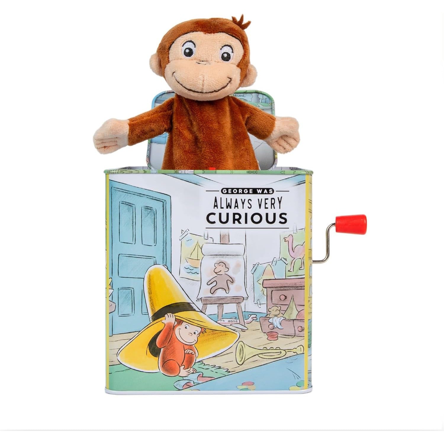 Kids Preferred Curious George Jack-in-the-Box-KIDS PREFERRED-Little Giant Kidz