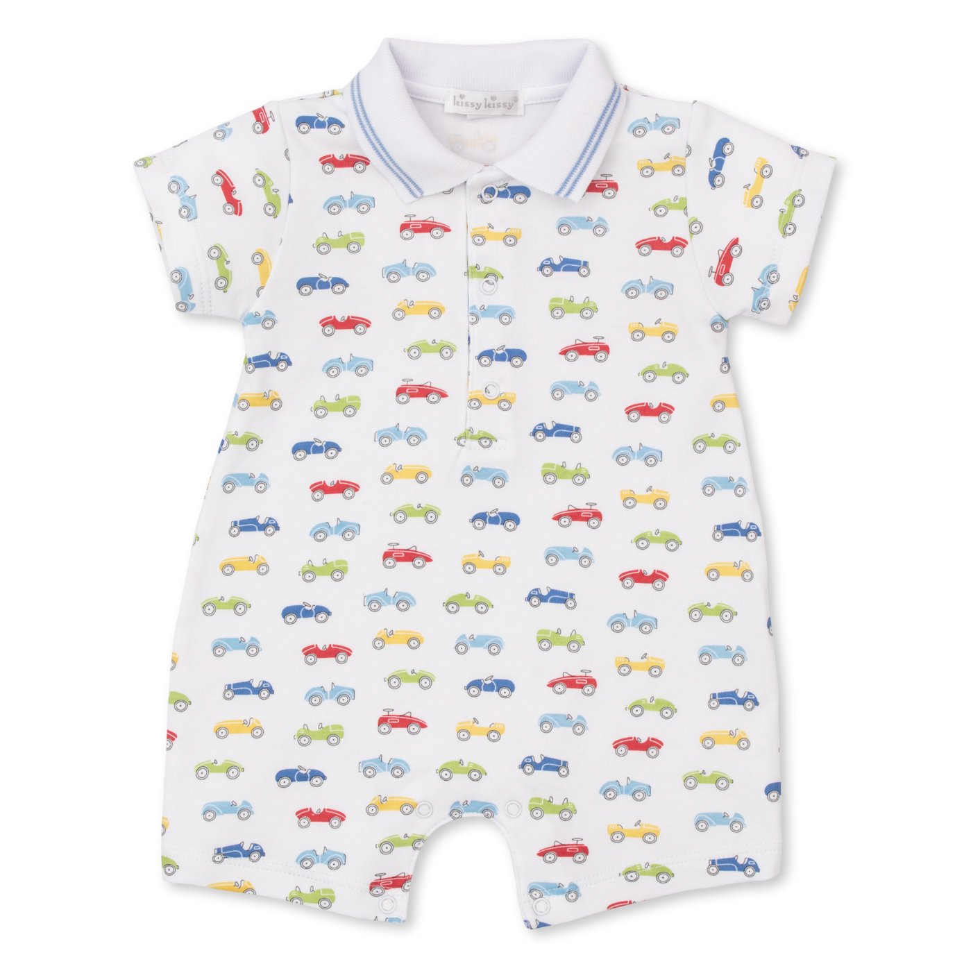 Kissy Kissy Car Central Short Playsuit-Kissy Kissy-Little Giant Kidz