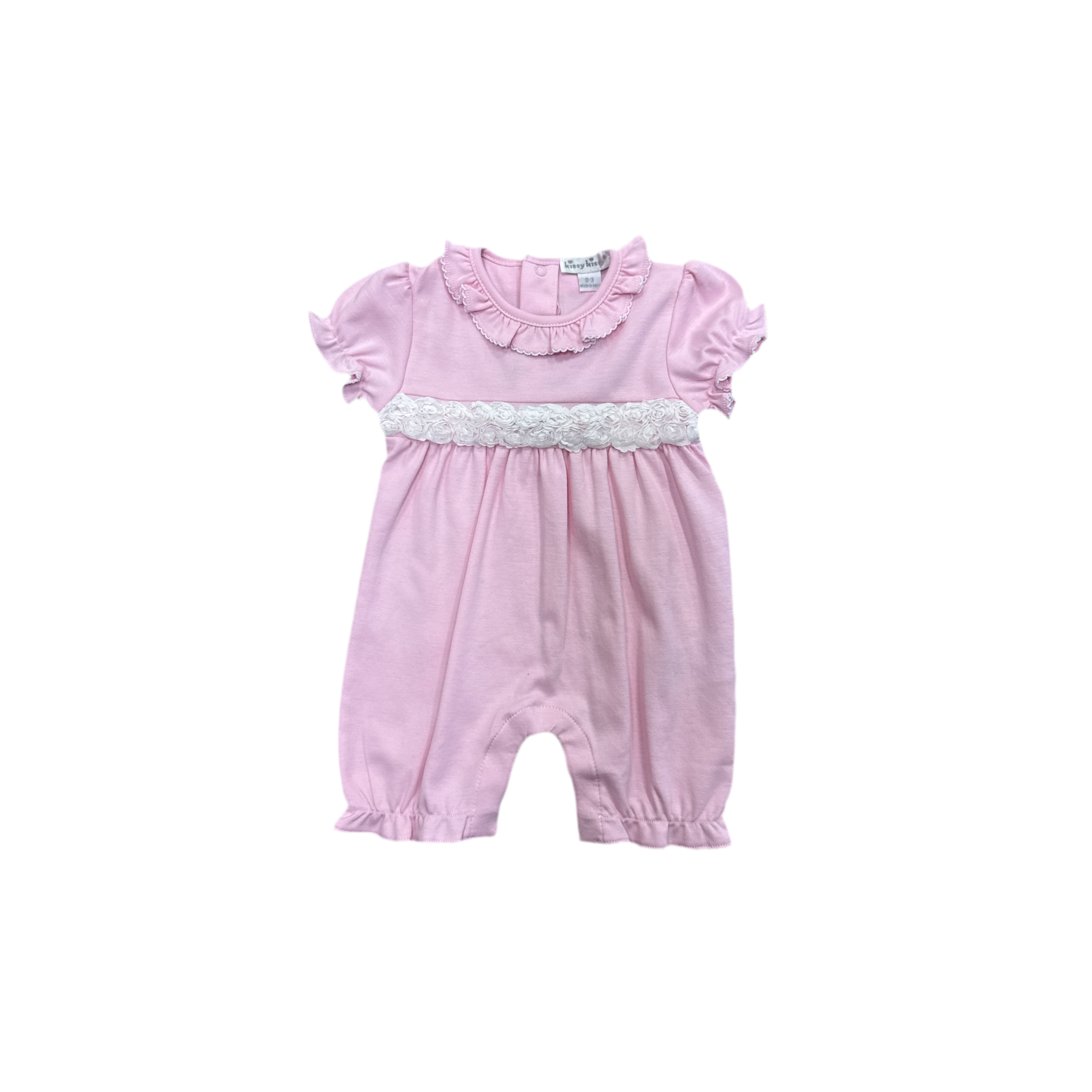 Kissy Kissy Miniature Roses-Short Playsuit-Kissy Kissy-Little Giant Kidz