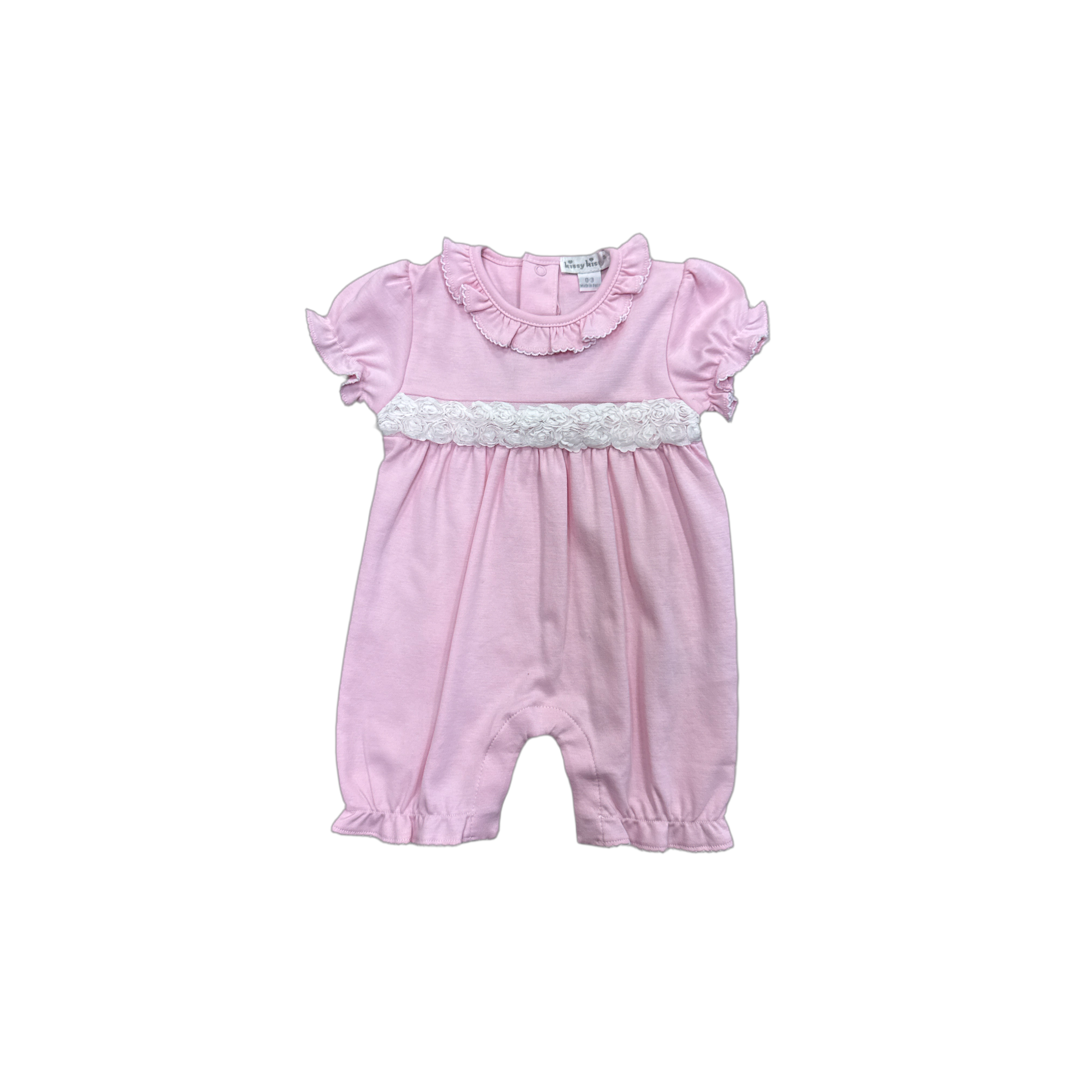 Kissy Kissy Miniature Roses-Short Playsuit-Kissy Kissy-Little Giant Kidz