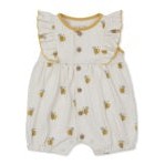 Kissy Kissy Tumbling Bees- Short Playsuit-Kissy Kissy-Little Giant Kidz