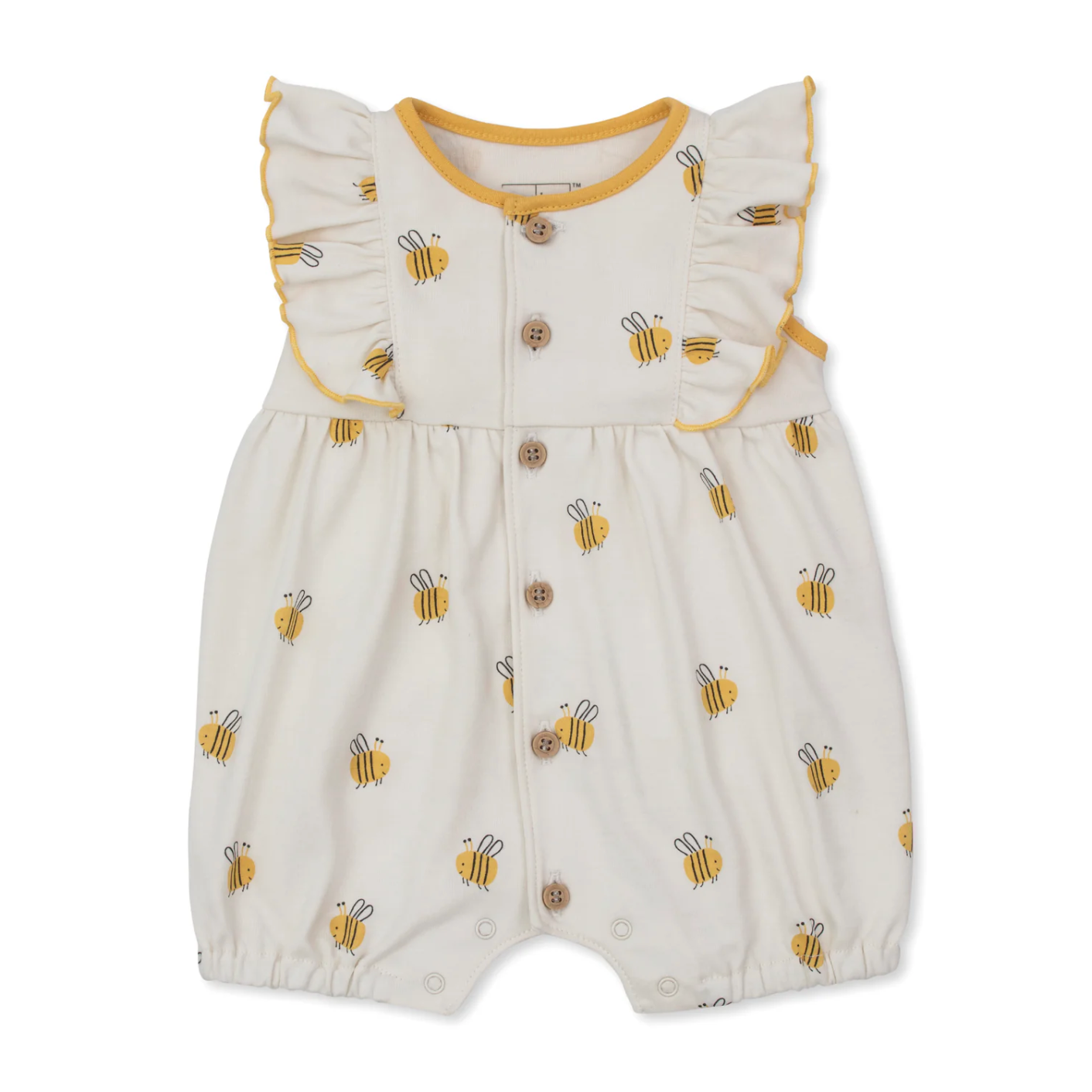 Kissy Kissy Tumbling Bees- Short Playsuit-Kissy Kissy-Little Giant Kidz