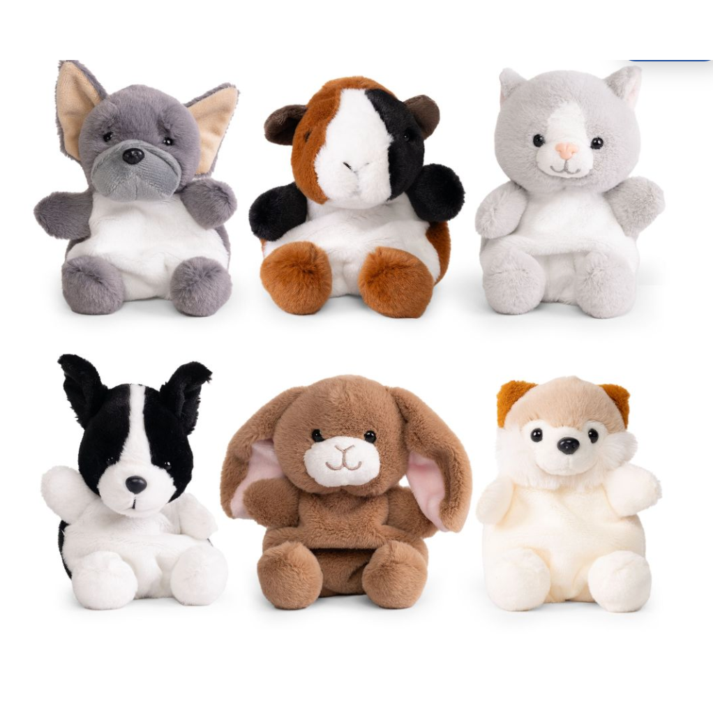 LITTLE Living Nature Snugglies Pet Animal Plush - Assorted-Keycraft Global-Little Giant Kidz