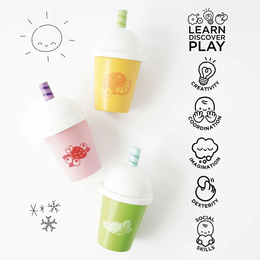 Le Toy Van Take Away Smoothie Trio-LE TOY VAN-Little Giant Kidz