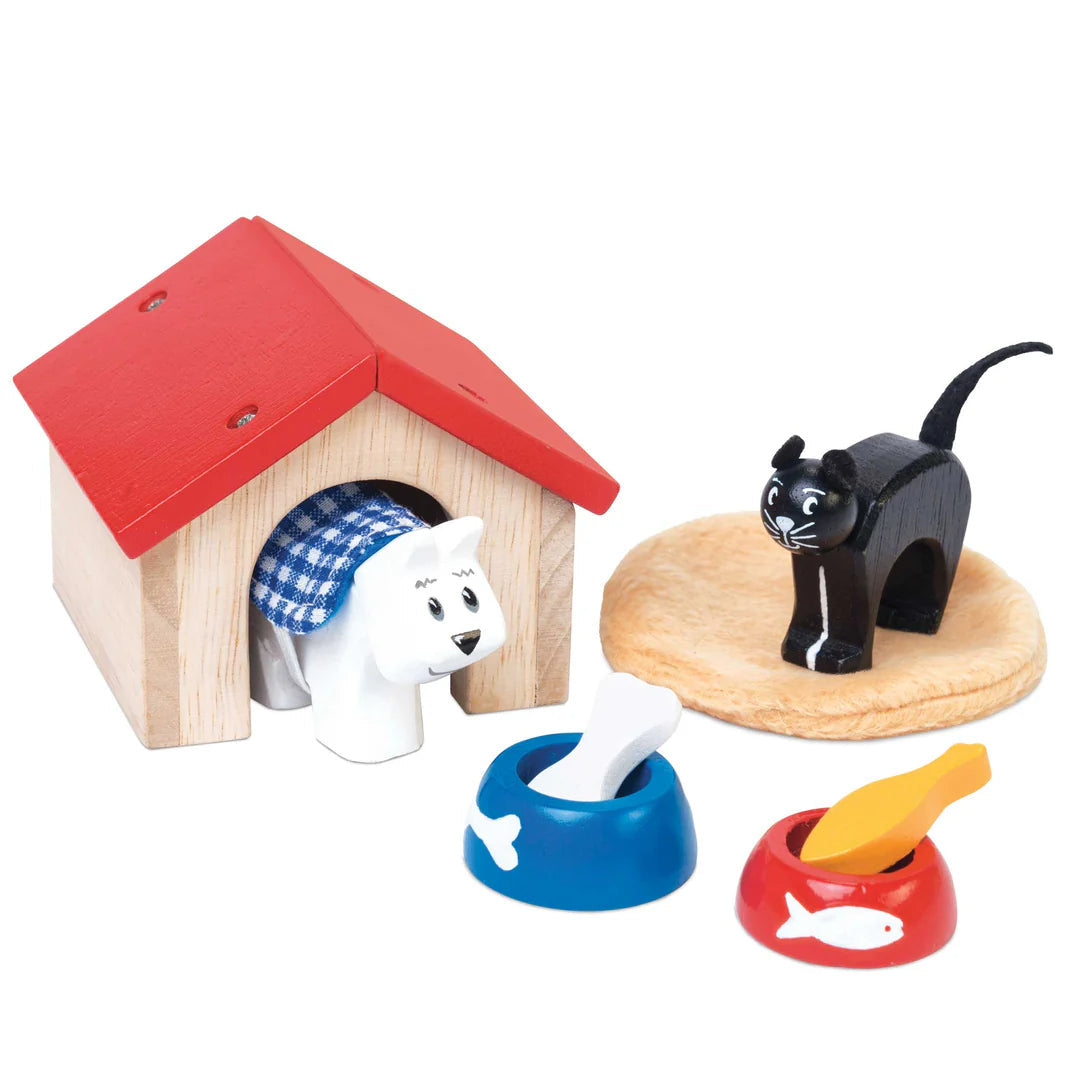 Le Toy Van Wooden Doll House Pet Set-LE TOY VAN-Little Giant Kidz