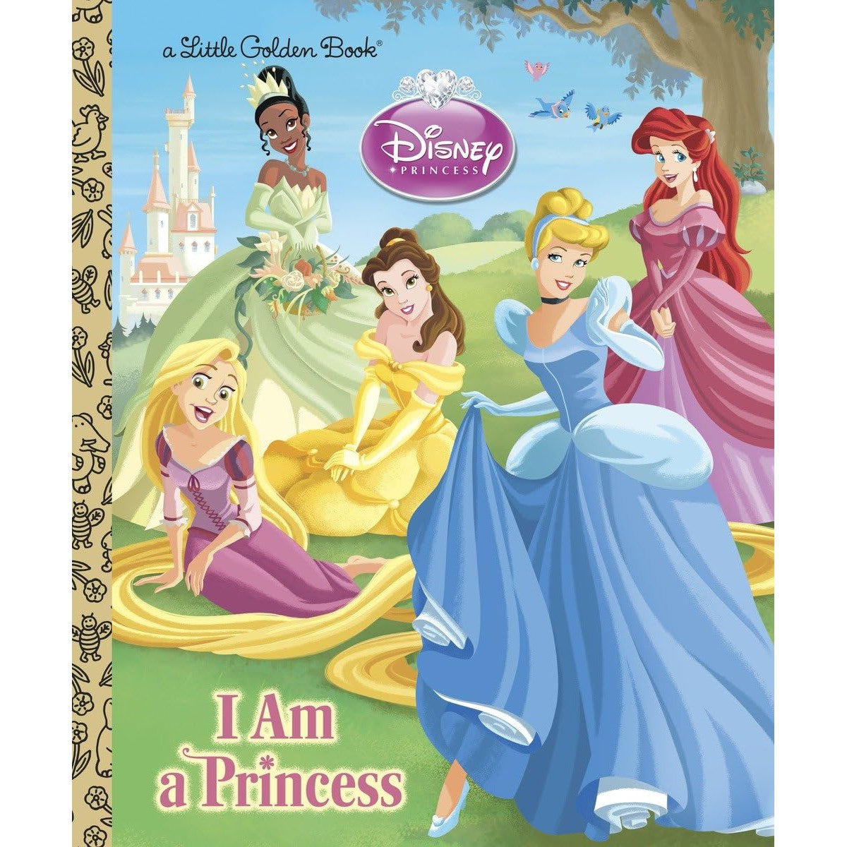 Little Golden Book: I am a Princess (Disney Princess)-PENGUIN RANDOM HOUSE-Little Giant Kidz