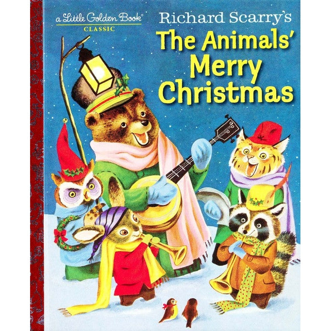 Little Golden Book: Richard Scarry's The Animals' Merry Christmas-PENGUIN RANDOM HOUSE-Little Giant Kidz