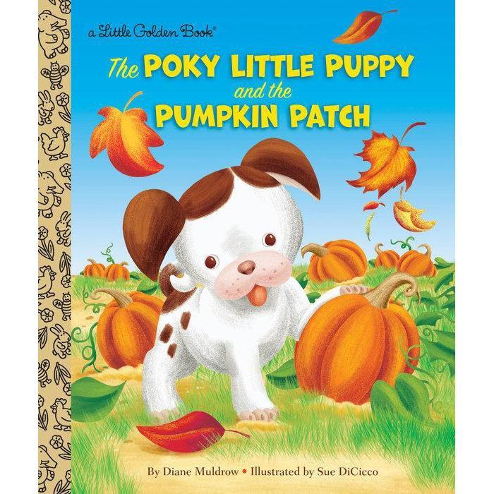 Little Golden Book: The Poky Little Puppy and the Pumpkin Patch-PENGUIN RANDOM HOUSE-Little Giant Kidz