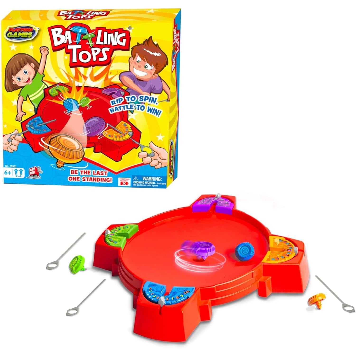 MUKIKIM Battling Tops - The Original Classic Spinning Tops Game-MUKIKIM-Little Giant Kidz