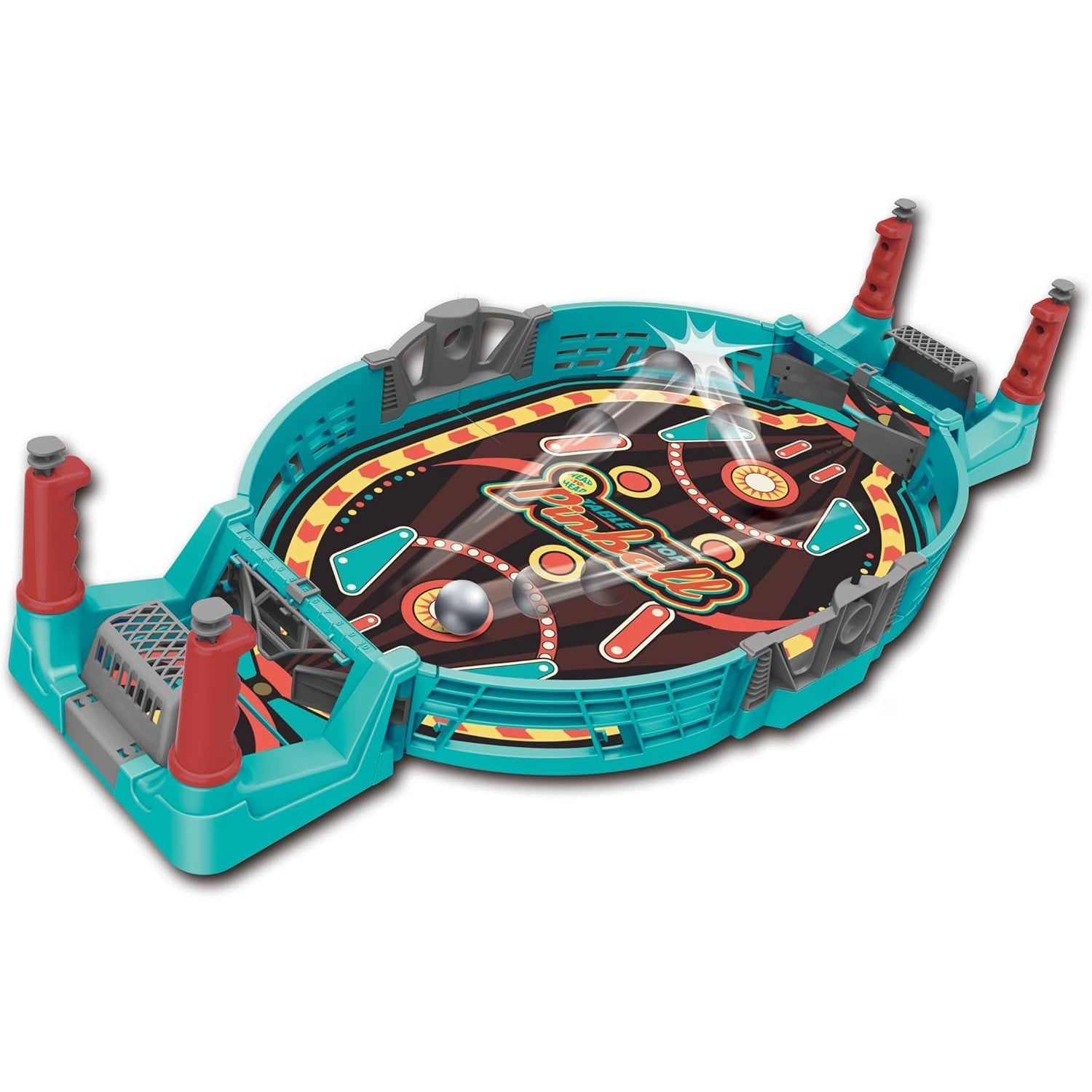 MUKIKIM Head-to-Head Table Top Pinball - Classic Battery-Free Arcade Tabletop Game-MUKIKIM-Little Giant Kidz