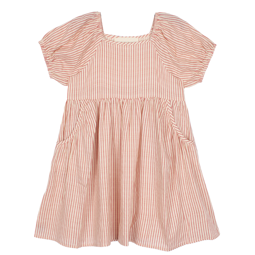 Mabel + Honey Cranberry Crush Dress-MABEL+HONEY-Little Giant Kidz