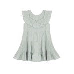 Mabel + Honey Mila Dress Green-MABEL+HONEY-Little Giant Kidz