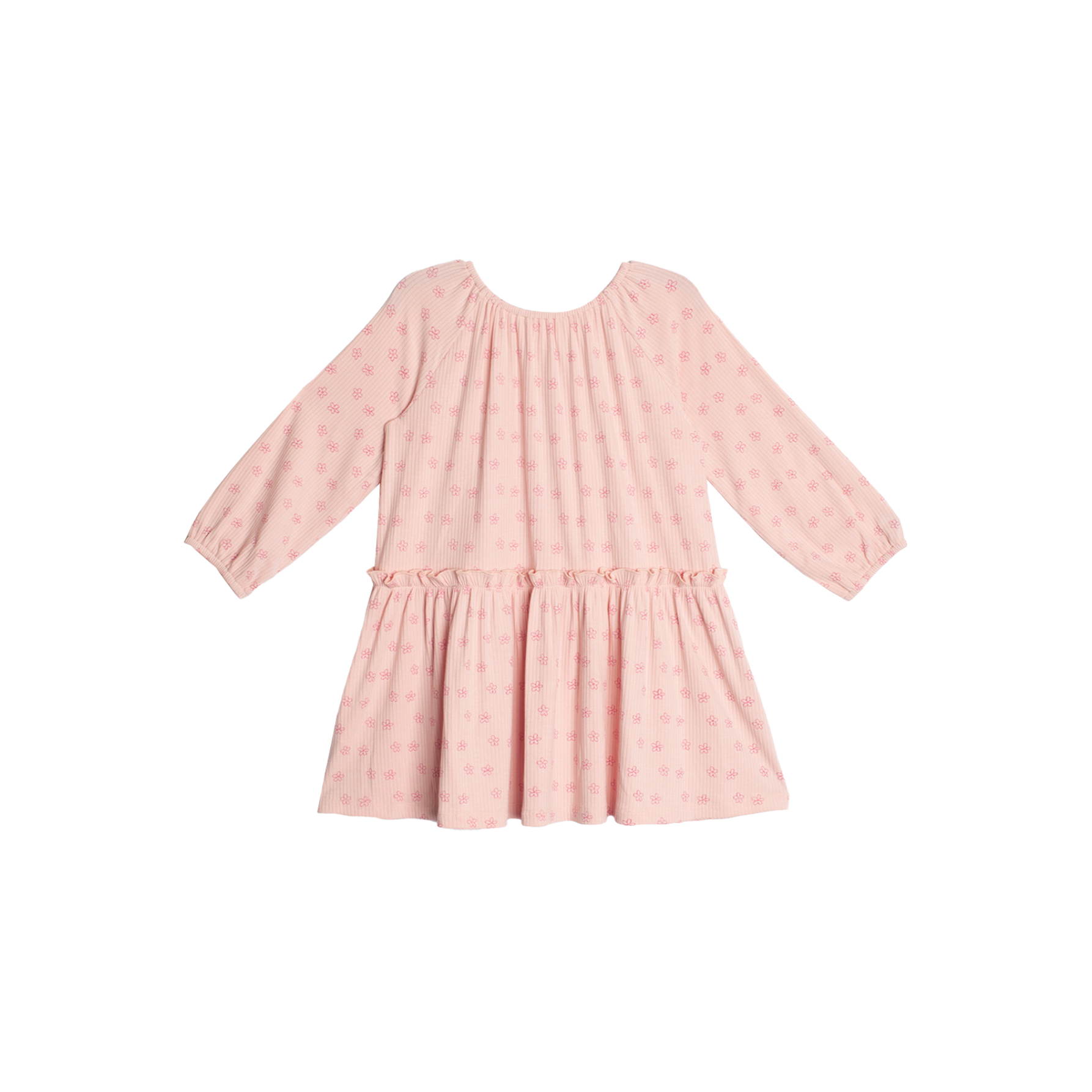 Mabel & Honey Pink Dainty Doodle Dress-MABEL+HONEY-Little Giant Kidz