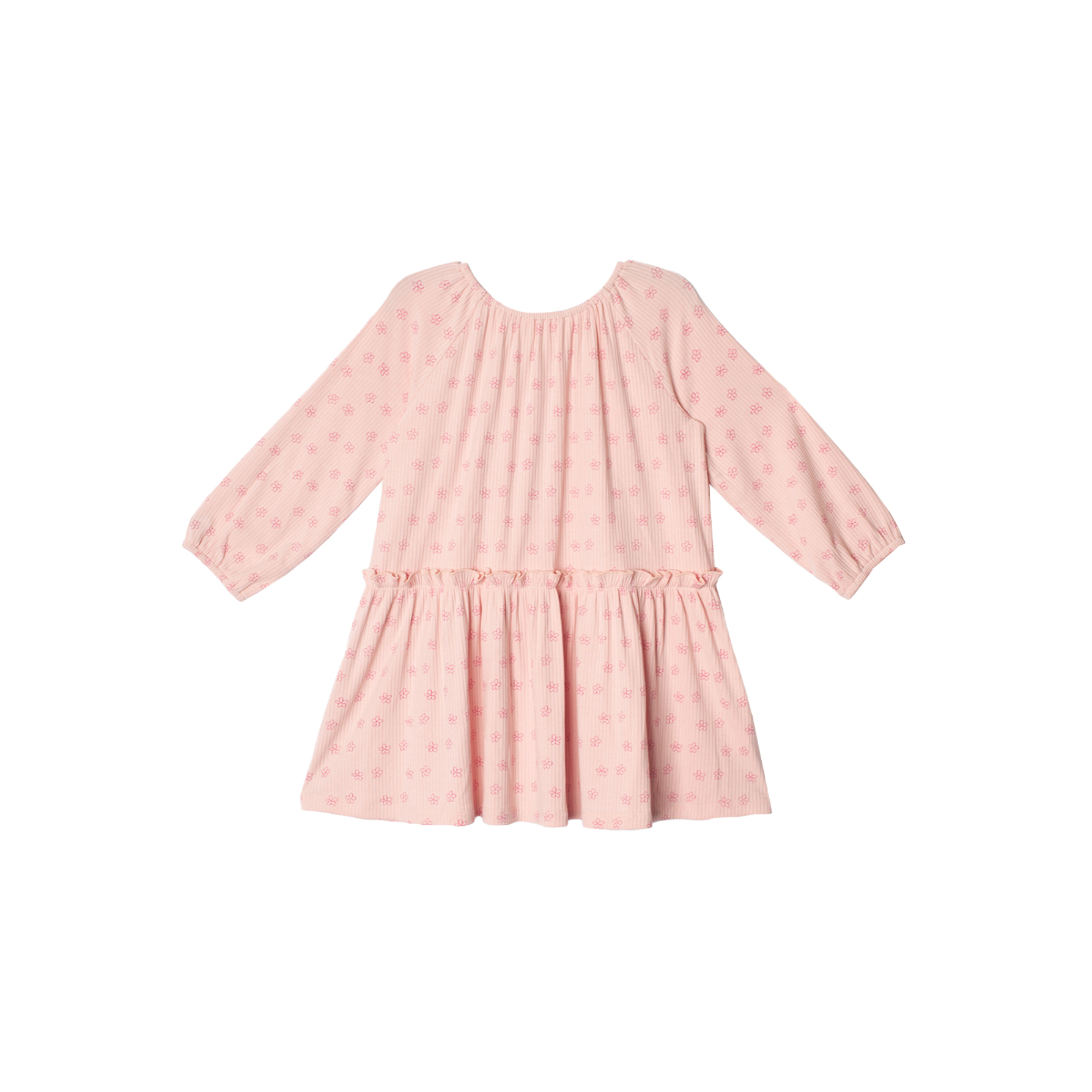 Mabel & Honey Pink Dainty Doodle Dress-MABEL+HONEY-Little Giant Kidz