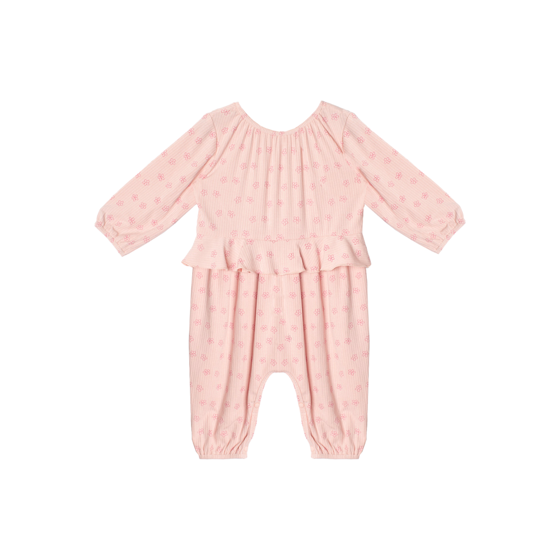 Mabel + Honey Pink Dainty Doodle Romper-MABEL+HONEY-Little Giant Kidz