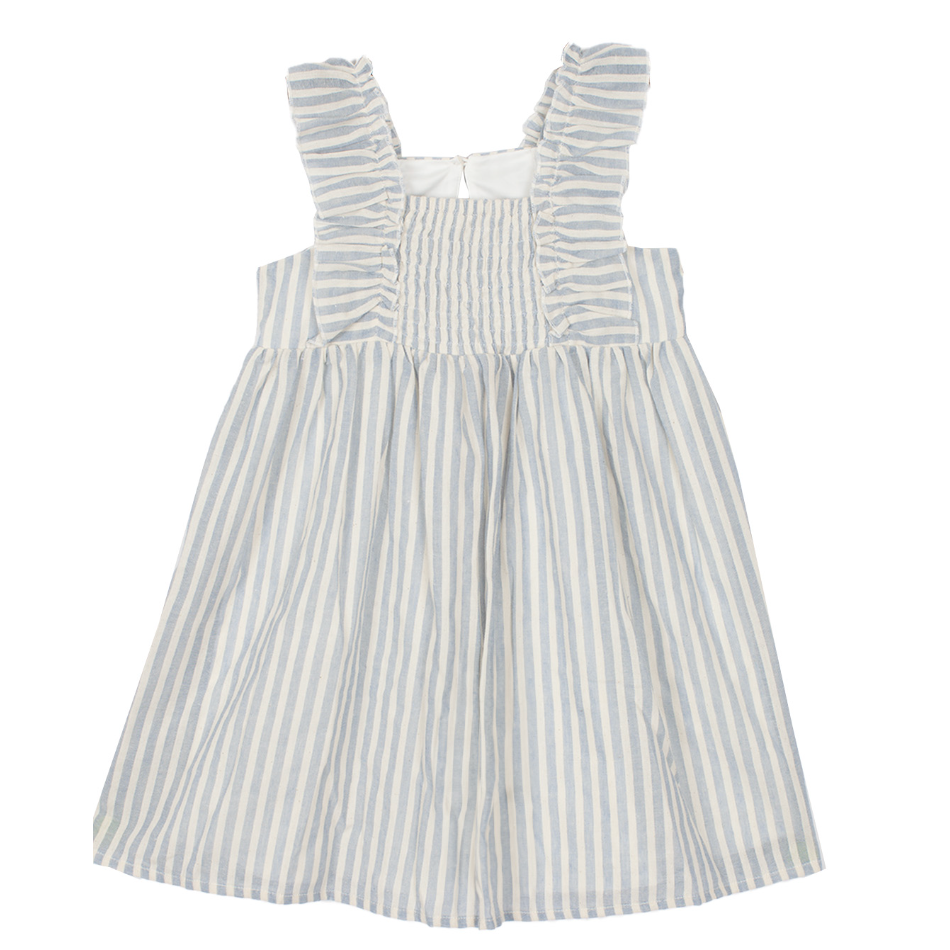 Mabel + Honey Super Blake Dress Blue-MABEL+HONEY-Little Giant Kidz