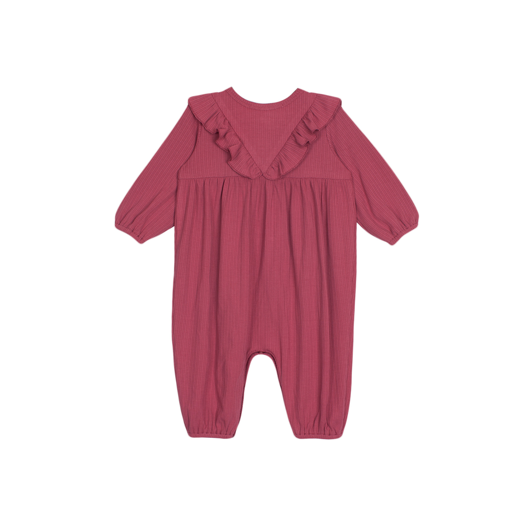 Mabel + Honey Wine Red Camilla Romper-MABEL+HONEY-Little Giant Kidz