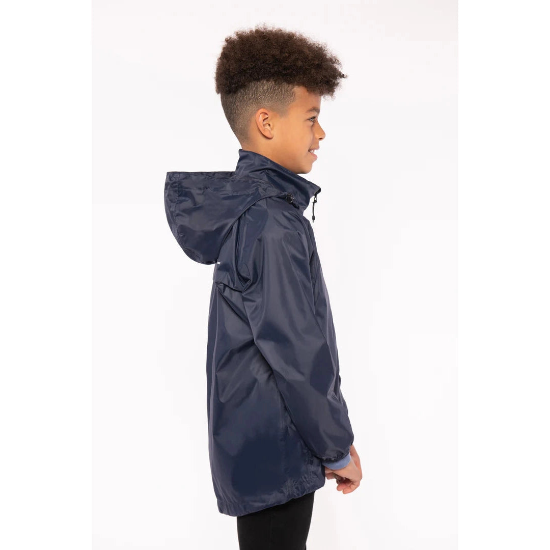 Mac in a Sac Origin Mini Packable Waterproof Jacket - Navy-MAC IN A SAC-Little Giant Kidz