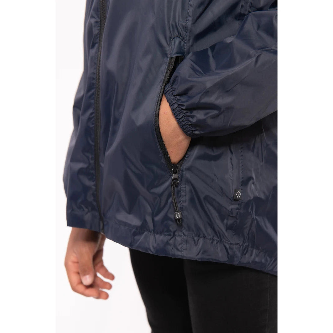 Mac in a Sac Origin Mini Packable Waterproof Jacket - Navy-MAC IN A SAC-Little Giant Kidz