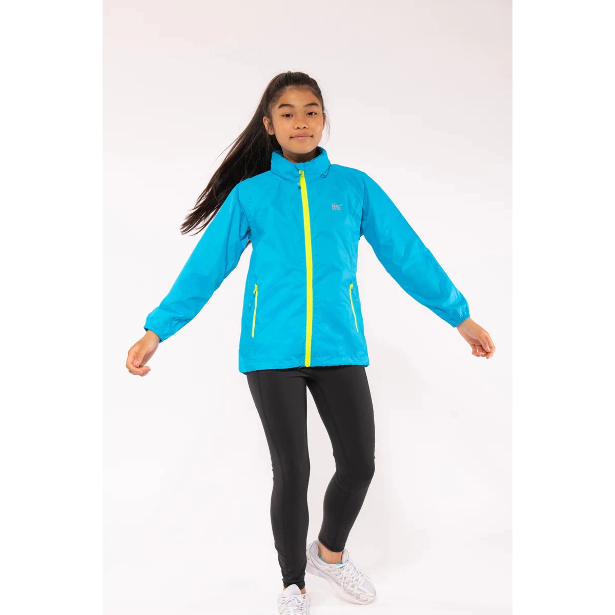 Mac in a Sac Origin Mini Packable Waterproof Jacket - Neon Blue-MAC IN A SAC-Little Giant Kidz