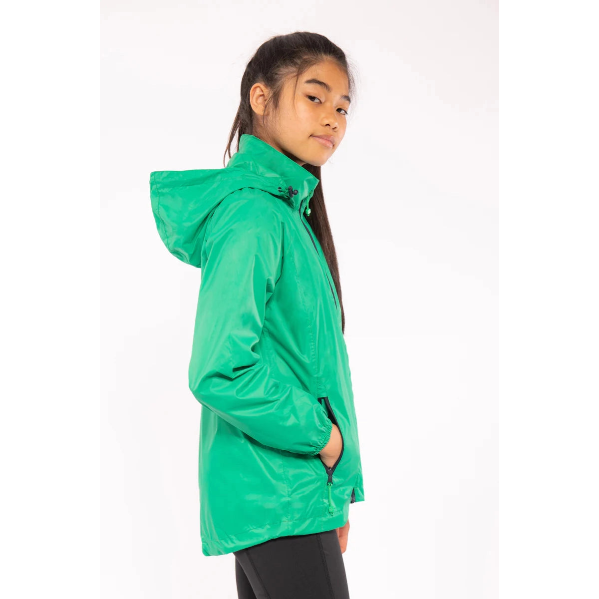 Mac in a Sac Origin Mini Packable Waterproof Jacket - Pea Green-MAC IN A SAC-Little Giant Kidz