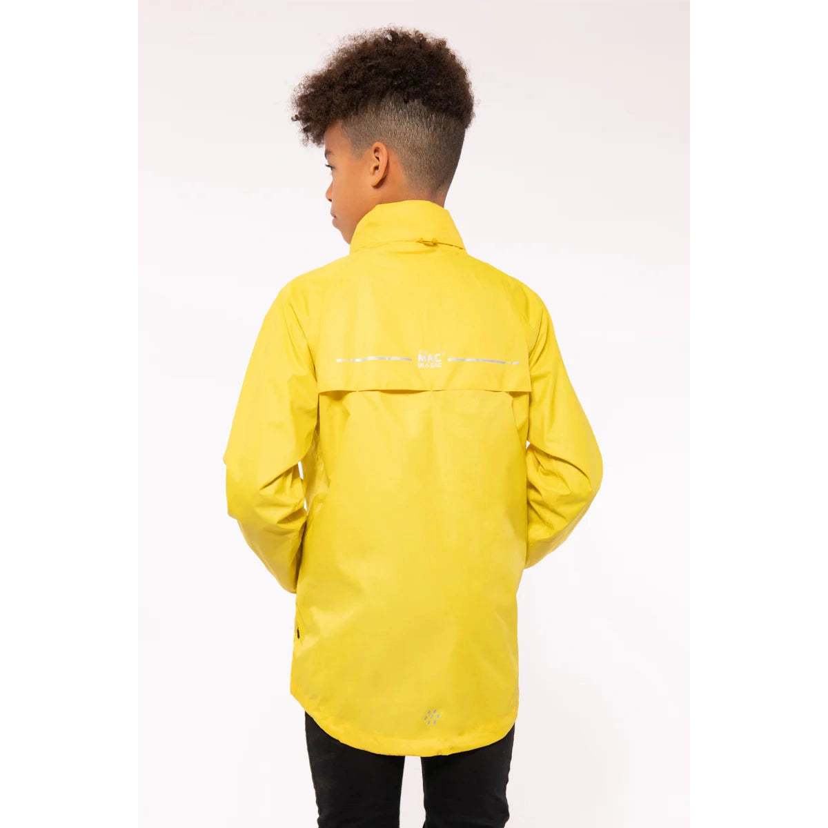 Mac in a Sac Origin Mini Packable Waterproof Jacket - Yellow-MAC IN A SAC-Little Giant Kidz