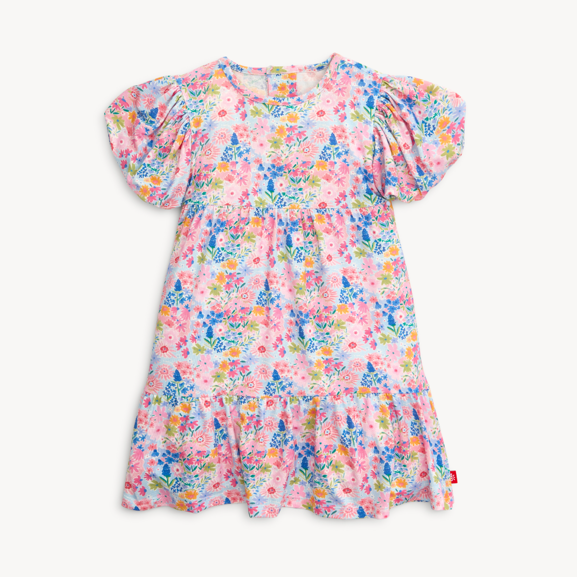 Magnetic Me Magnetic Tiered Toddler Dress- Lily Modal-MAGNETIC ME-Little Giant Kidz