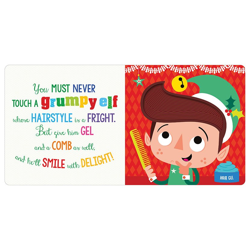 Make Believe Ideas: Never Touch a Grumpy Elf! (Board Book)-Make Believe Ideas-Little Giant Kidz