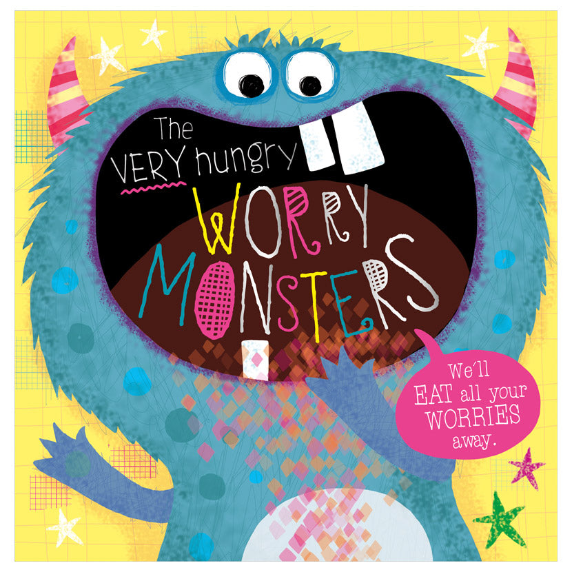 Make Believe Ideas: The Very Hungry Worry Monsters (Hardcover Book)-Make Believe Ideas-Little Giant Kidz