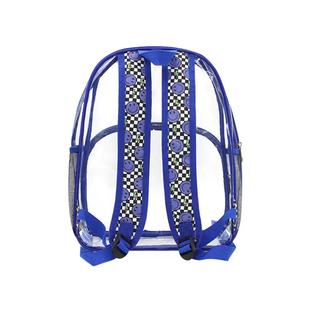 Mavi Bandz Varsity Clear Backpack- Blue-Mavi Bandz-Little Giant Kidz