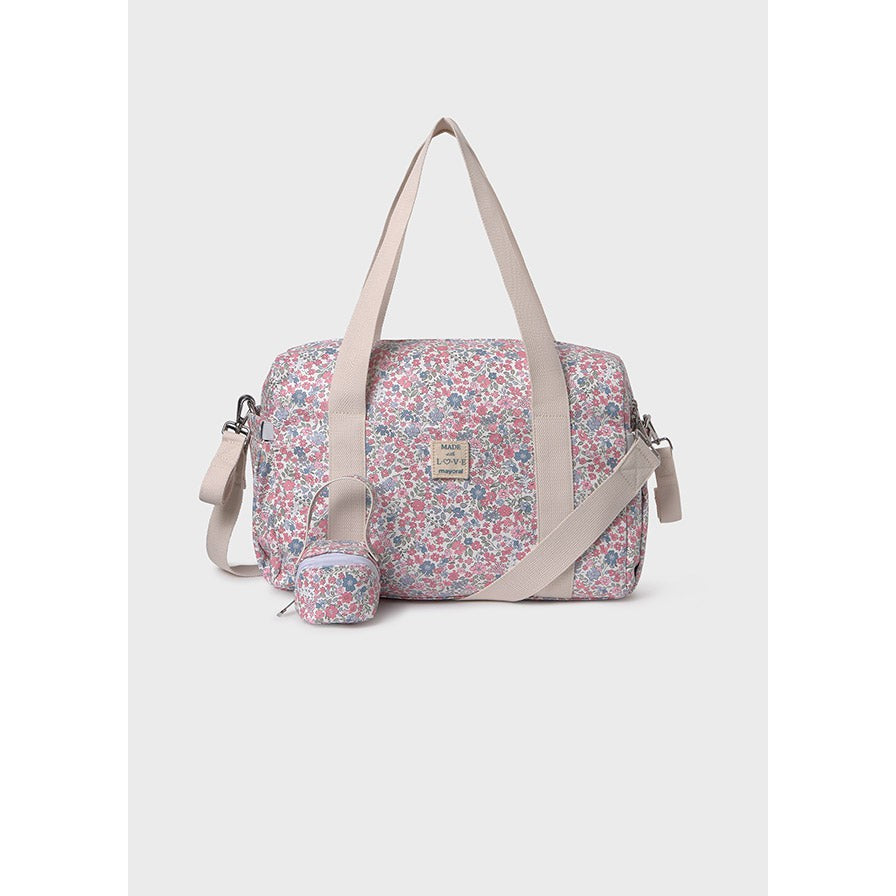 Mayoral Baby Rose Printed Diaper Bag-MAYORAL-Little Giant Kidz