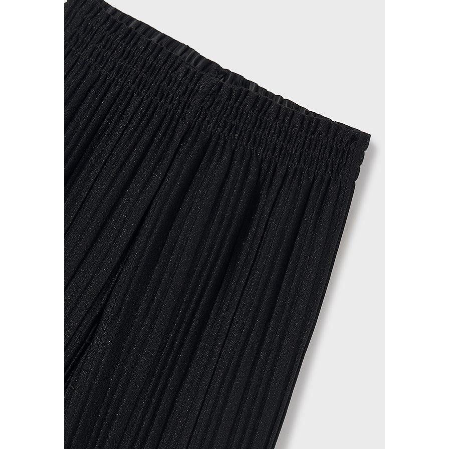 Mayoral Black Pleated Pants-MAYORAL-Little Giant Kidz