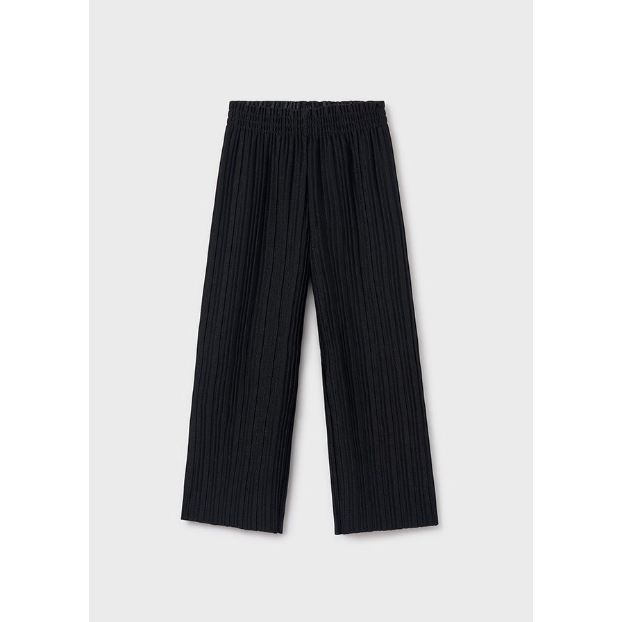 Mayoral Black Pleated Pants-MAYORAL-Little Giant Kidz