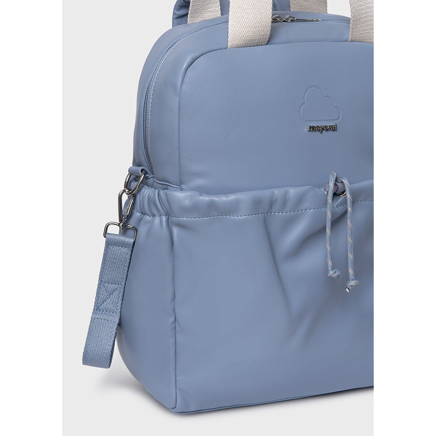 Mayoral Dusty Blue Backpack Diaper Bag-MAYORAL-Little Giant Kidz