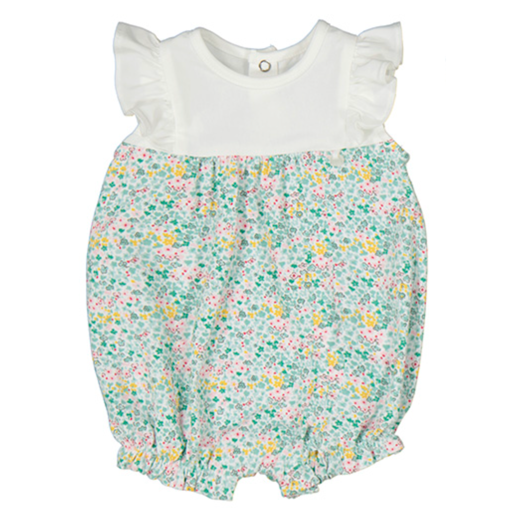 Mayoral Floral Jade Bodysuit-MAYORAL-Little Giant Kidz