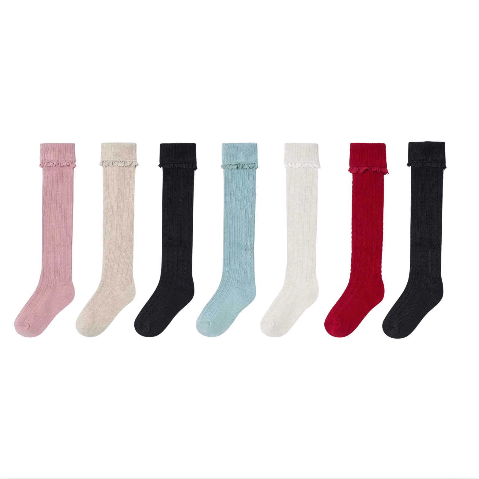 Mayoral Girl Knee High Socks-MAYORAL-Little Giant Kidz