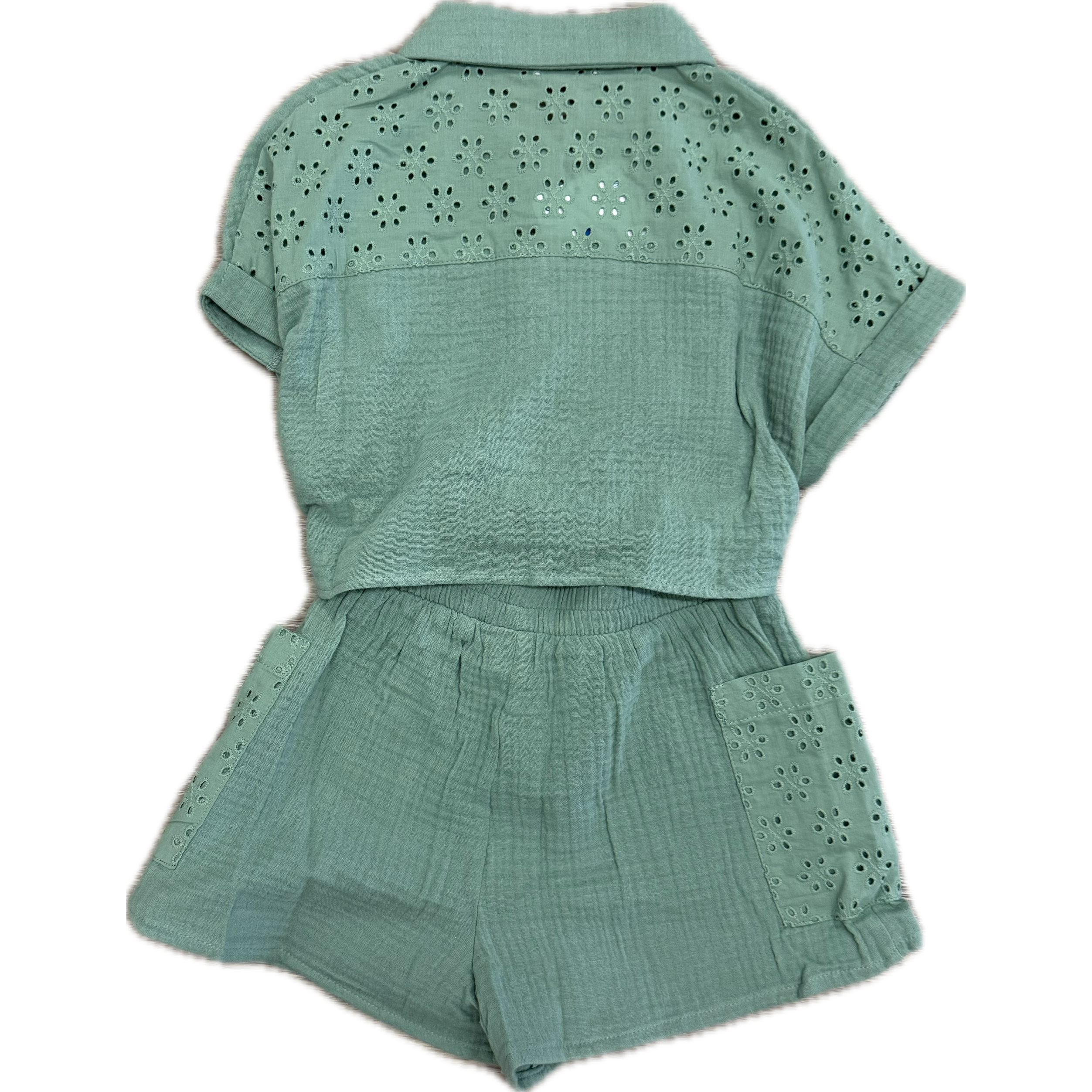 Mayoral Mint Short Set-MAYORAL-Little Giant Kidz